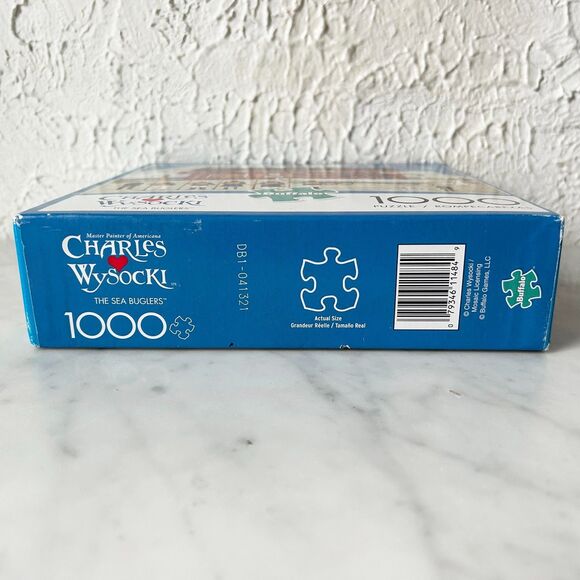 Charles Wysocki The Sea Buglers 1000 Piece Puzzle Buffalo Games - Complete - Picture 5 of 8